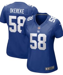 Bobby Okereke New York Giants Nike Women's Game Player Jersey - Royal