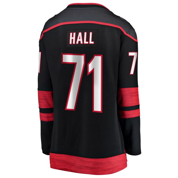Taylor Hall Carolina Hurricanes Women's Home Breakaway Player Jersey - Black - Image 3