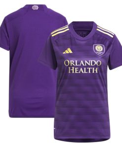 Orlando City SC adidas Women's 2024 The Wall Kit Replica Jersey - Purple