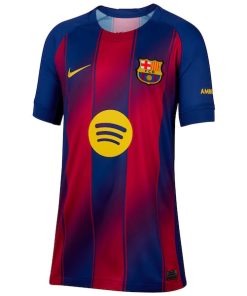 Alternative view of Barcelona Nike Youth 2025/26 Home Replica Jersey - Blue