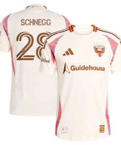 David Schnegg D.C. United adidas 2025 The Soul Kit Authentic Player Jersey - Natural