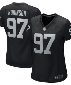 Janarius Robinson Las Vegas Raiders Nike Women's Team Game Jersey -  Black