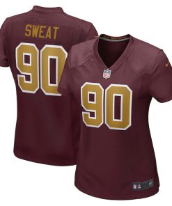 Montez Sweat Washington Football Team Nike Women's Game Jersey - Burgundy