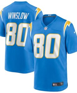 Kellen Winslow Los Angeles Chargers Nike Game Retired Player Jersey - Powder Blue/Navy