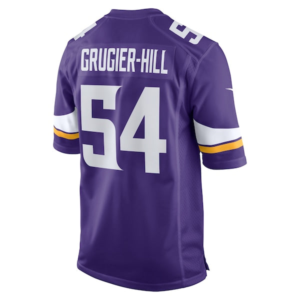 Kamu Grugier-Hill Minnesota Vikings Nike Game Jersey - Purple - Image 3