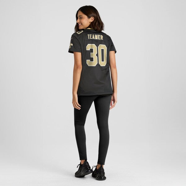 Roderic Teamer New Orleans Saints Nike Women's Game Jersey - Black - Image 6