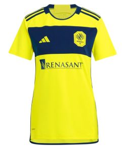 Alternative view of Hany Mukhtar Nashville SC adidas Women's 2024 The 615 Kit Replica Player Jersey - Yellow