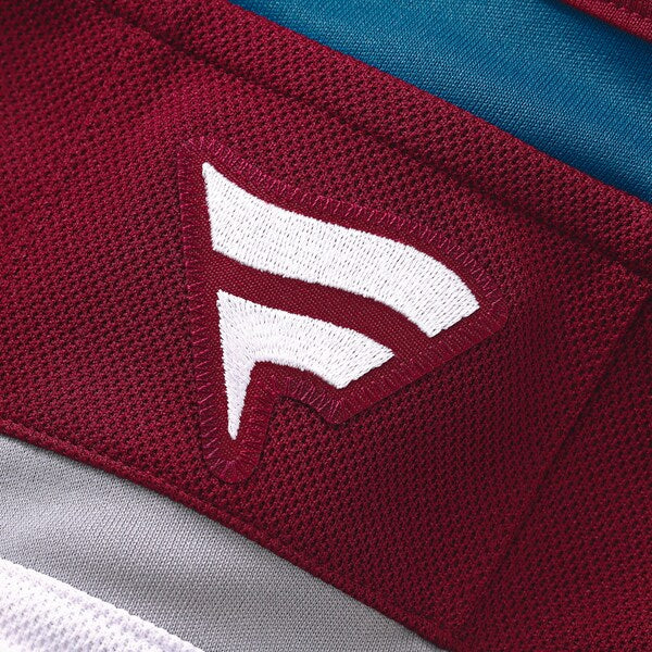 Colorado Avalanche Away Premium Jersey - White/Navy/Burgundy - Image 8