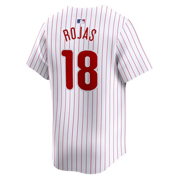 Johan Rojas Philadelphia Phillies Nike Home Limited Player Jersey - White - Image 2