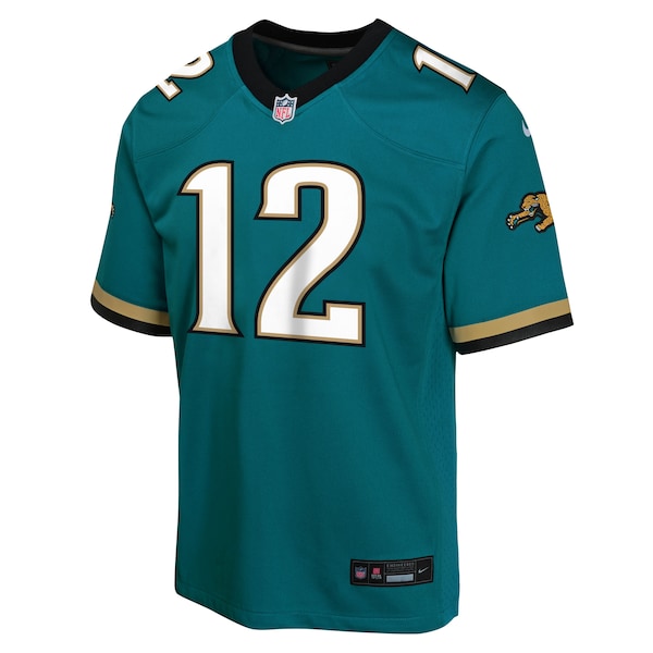 Travis Hunter Jacksonville Jaguars Nike Youth Alternate Game Jersey - Teal - Image 2