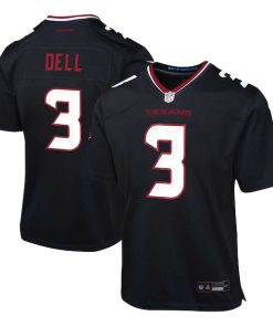 Tank Dell Houston Texans Nike Youth Alternate Game Jersey - Navy