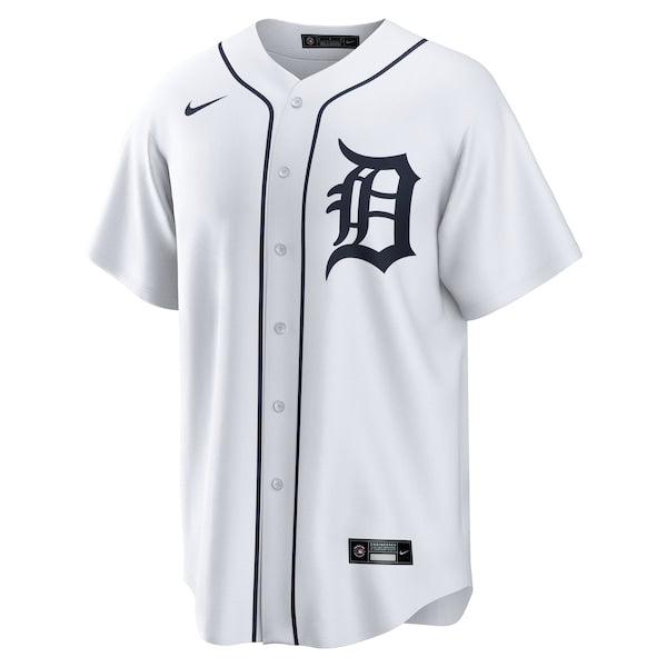 Kerry Carpenter Detroit Tigers Nike Home Replica Jersey - White - Image 2