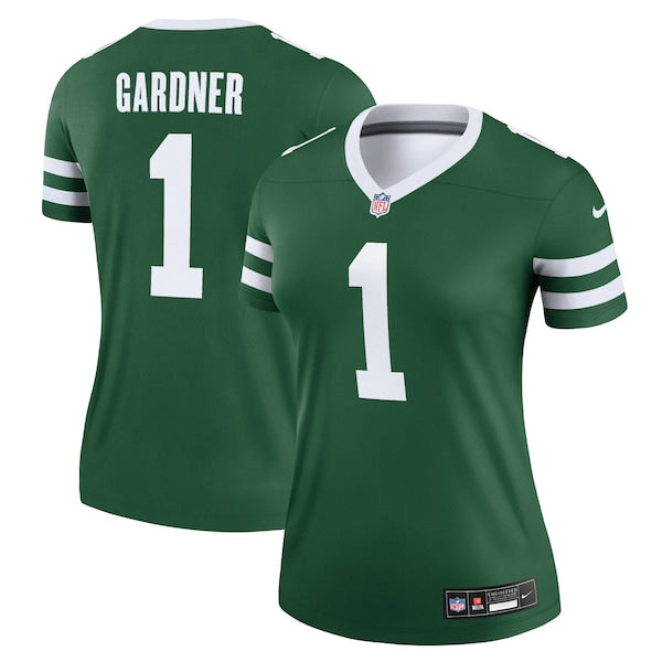 Ahmad Sauce Gardner New York Jets Nike Women's Legend Jersey - Green - Image 2