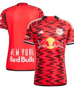 New York Red Bulls adidas 2024 Legacy Authentic Jersey?¨C Red