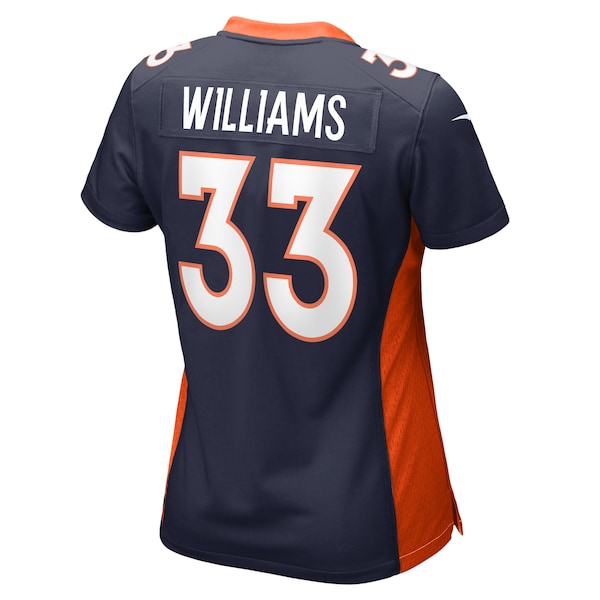 Javonte Williams Denver Broncos Nike Women's Home Game Player Jersey - Navy/Orange - Image 3