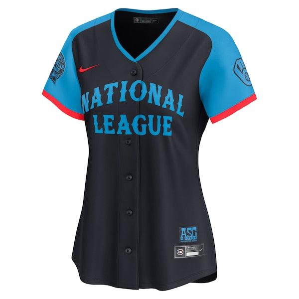 William Contreras National League Nike Women's 2024 MLB All-Star Game Limited Player Jersey - Navy - Image 2