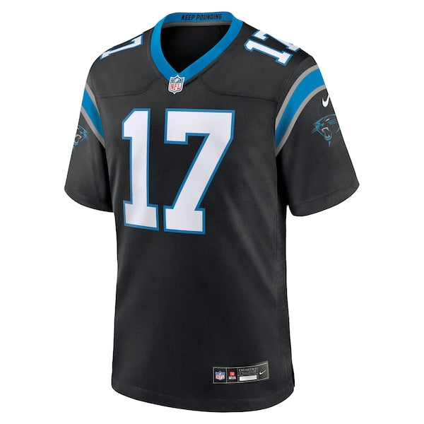 Xavier Legette Carolina Panthers Nike 2024 NFL First Round Pick Game Player Jersey - Black - Image 2