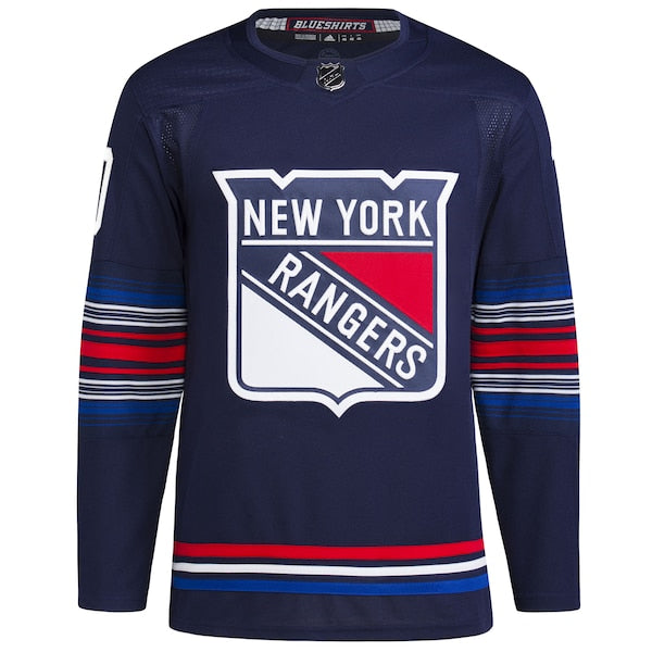Artemi Panarin New York Rangers adidas Alternate Authentic Primegreen Player Jersey - Navy/Blue/White - Image 3
