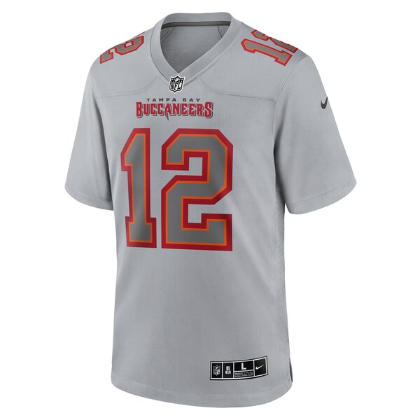 Tom Brady Tampa Bay Buccaneers Nike Atmosphere Fashion Game Jersey - Gray - Image 2