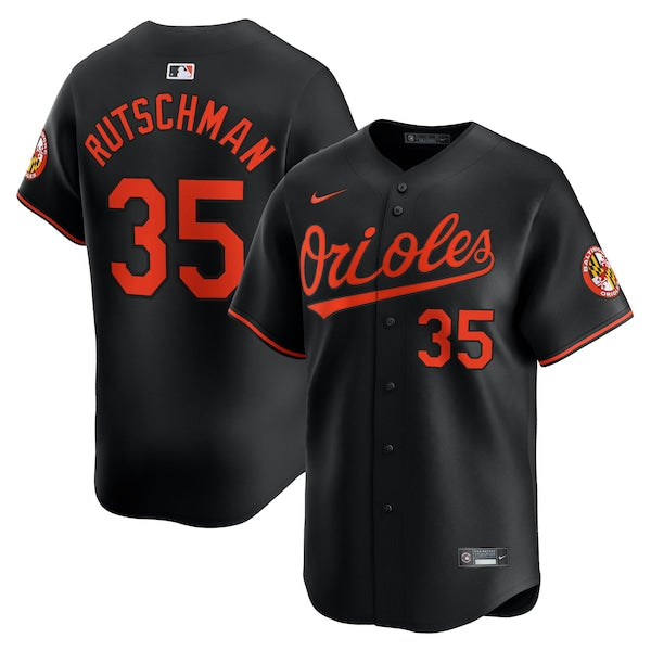 Adley Rutschman Baltimore Orioles Nike Alternate Limited Player Jersey?ยจC Black