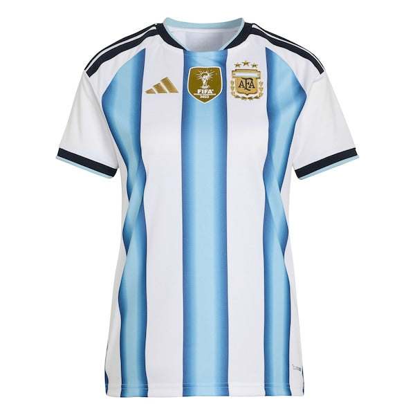Argentina National Team adidas Women's FIFA x World Cup 2022 Winners Home Replica Jersey - White - Image 2
