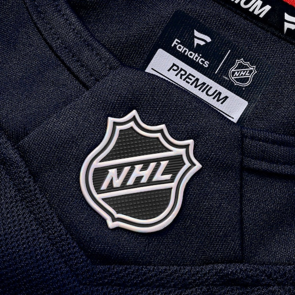 Seattle Kraken Home Premium Custom Jersey - Deep Sea Blue/White - Image 6