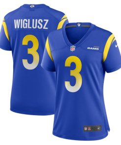 Sam Wiglusz Los Angeles Rams Nike Women's Game Jersey -  Royal
