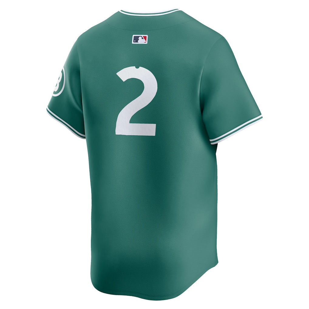 Alex Bregman Boston Red Sox Nike 2025 City Connect Limited Player Jersey - Green - Image 3