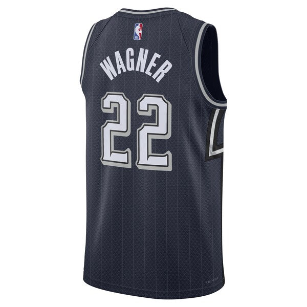 Franz Wagner Orlando Magic Nike Unisex 2023/24 Swingman Jersey - Navy - City Edition - Image 3