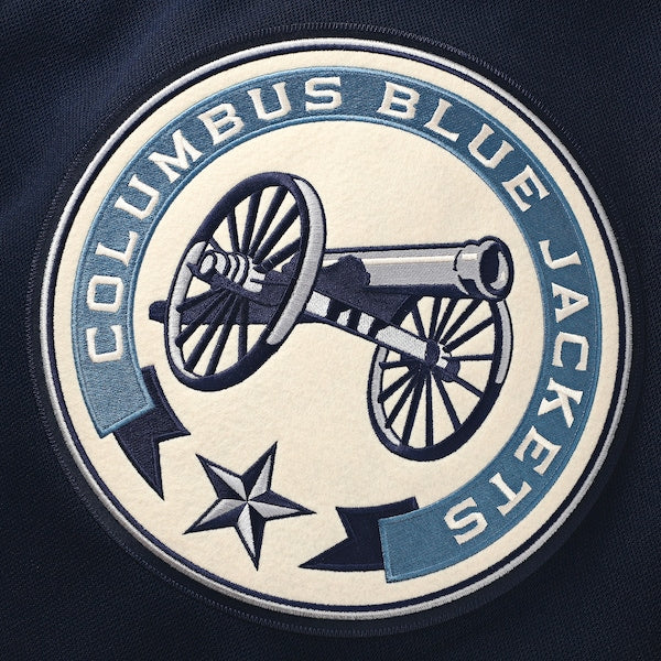 Columbus Blue Jackets Alternate Premium Custom Jersey - Navy - Image 4