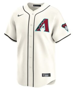 Alternative view of Gabriel Moreno Arizona Diamondbacks Nike Alternate Limited Player Jersey - Cream
