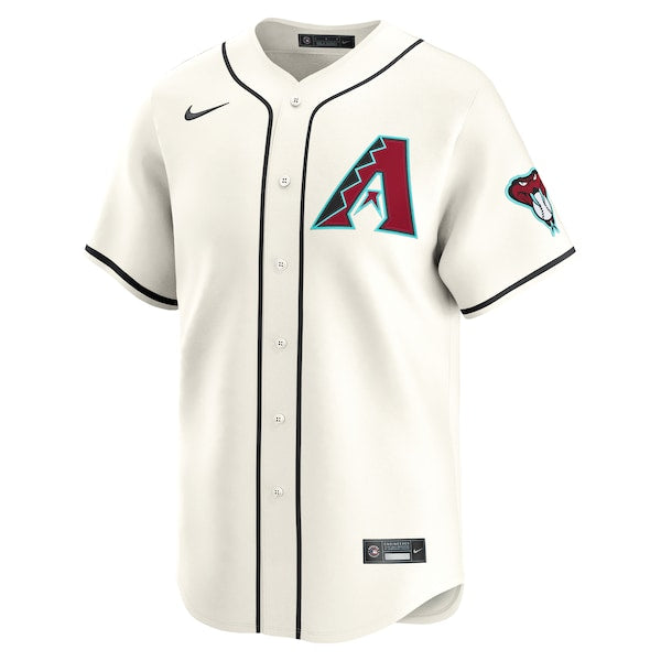 Gabriel Moreno Arizona Diamondbacks Nike Alternate Limited Player Jersey - Cream - Image 2