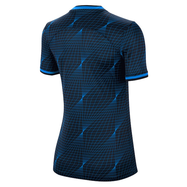 Chelsea Nike Women's 2023/24 Away Stadium Replica Jersey - Navy - Image 3