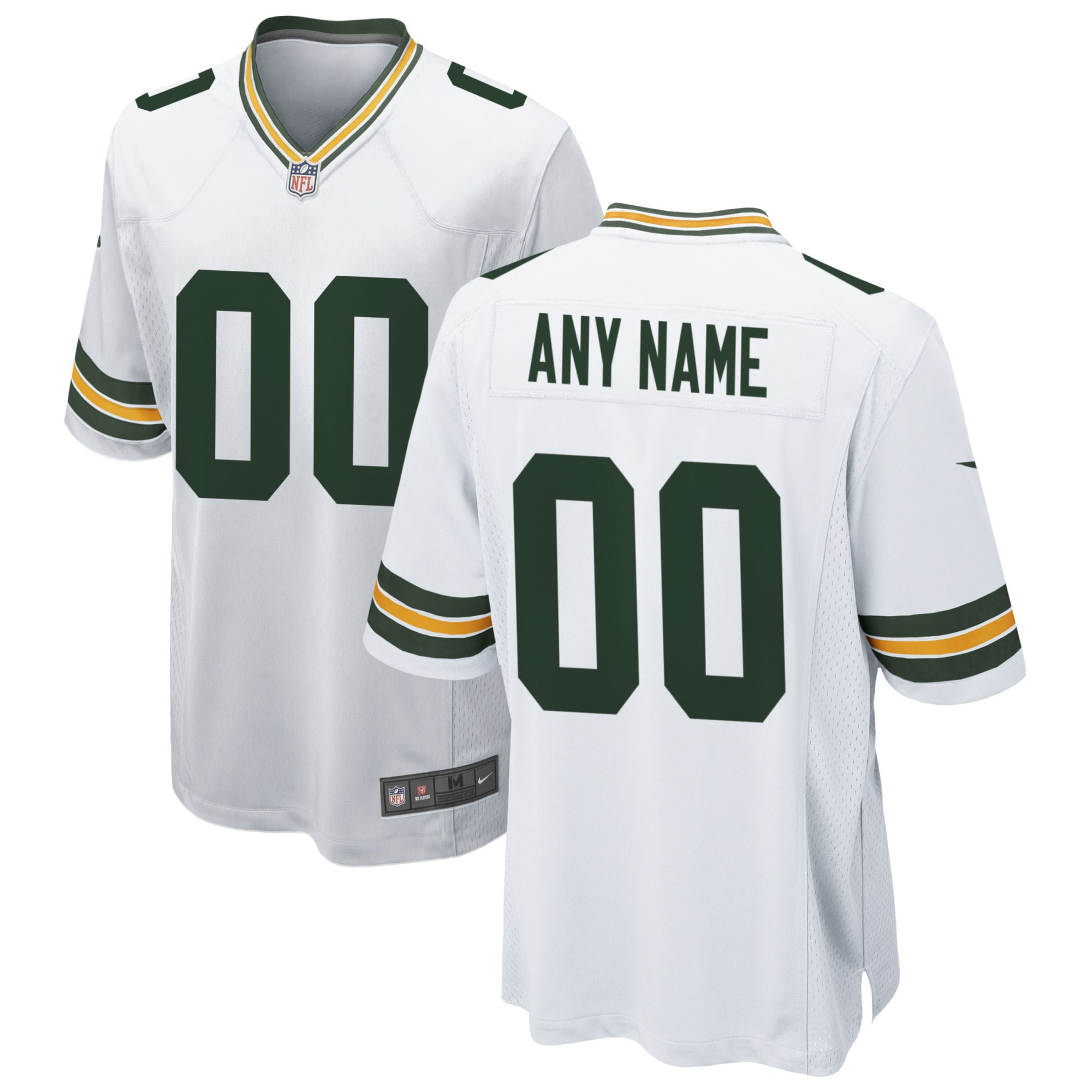 Green Bay Packers Nike The 1923 Classic Game Custom Jersey - Navy/White/Green - Image 8
