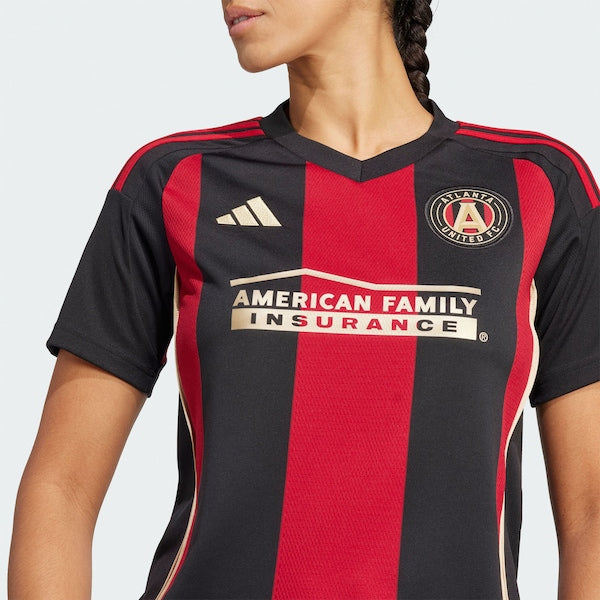Atlanta United FC adidas Women's 2025 The Connector Replica Jersey - Black - Image 8