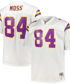 Randy Moss Minnesota Vikings Big & Tall 1998 Legacy Retired Player Jersey - White/Purple