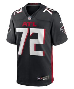 Alternative view of Michael Jerrell Atlanta Falcons Nike Team Game Jersey -  Black