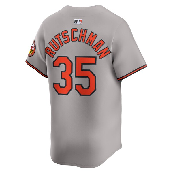 Adley Rutschman Baltimore Orioles Nike Road Limited Player Jersey - Gray - Image 3