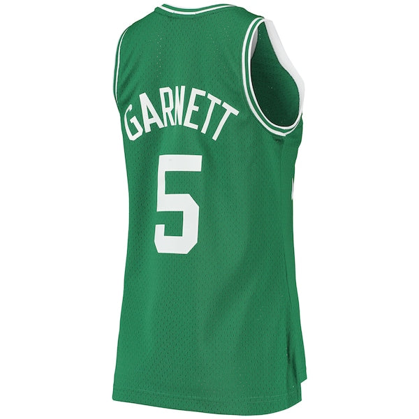 Kevin Garnett Boston Celtics Women's 2007/08 Hardwood Classics Swingman Jersey - Kelly Green - Image 3