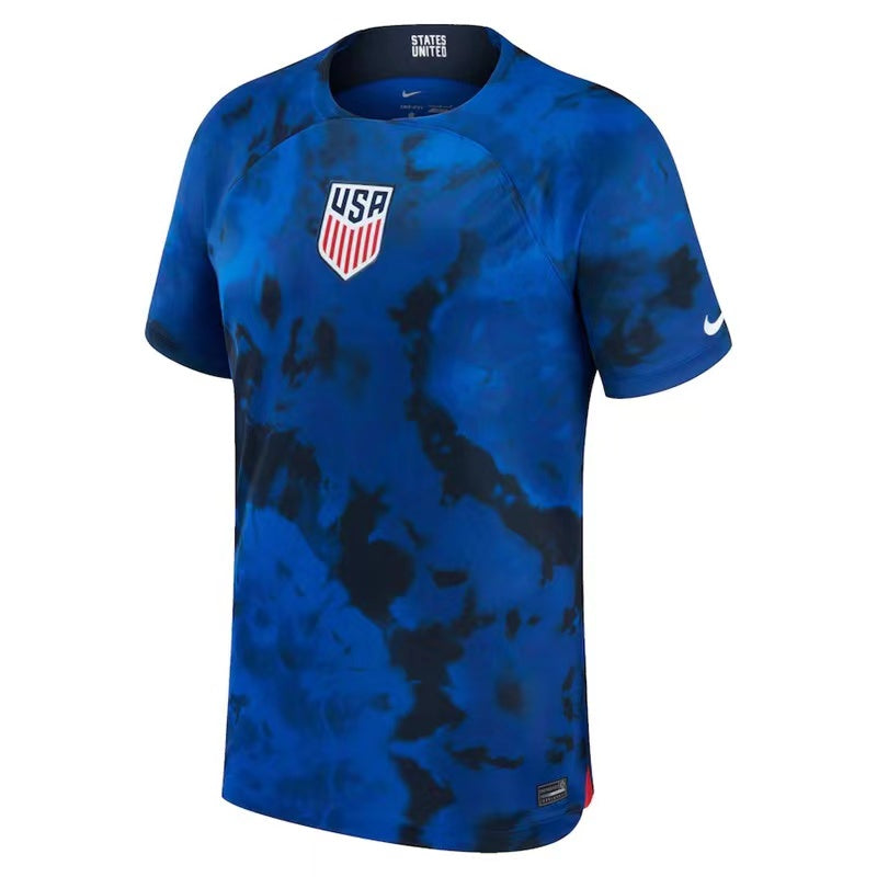 USMNT Nike 2022/23 Away Blank Authentic Jersey - Blue - Image 2