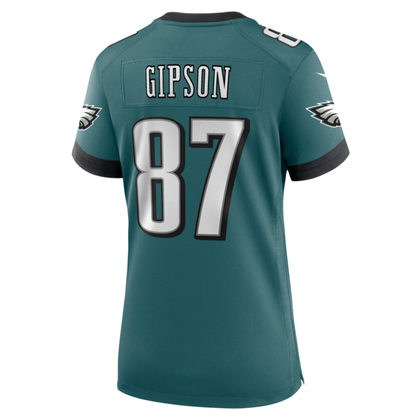 Xavier Gipson Philadelphia Eagles Nike Women's Team Game Jersey - Midnight Green - Image 3