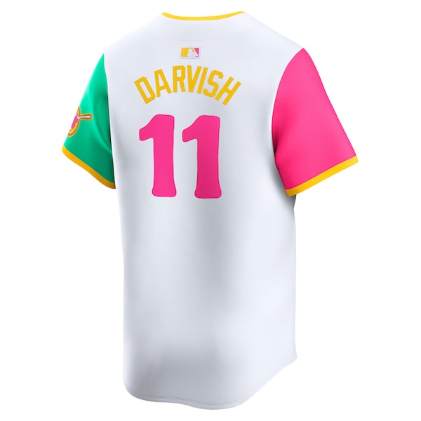 Yu Darvish San Diego Padres Nike City Connect Limited Jersey - White - Image 3