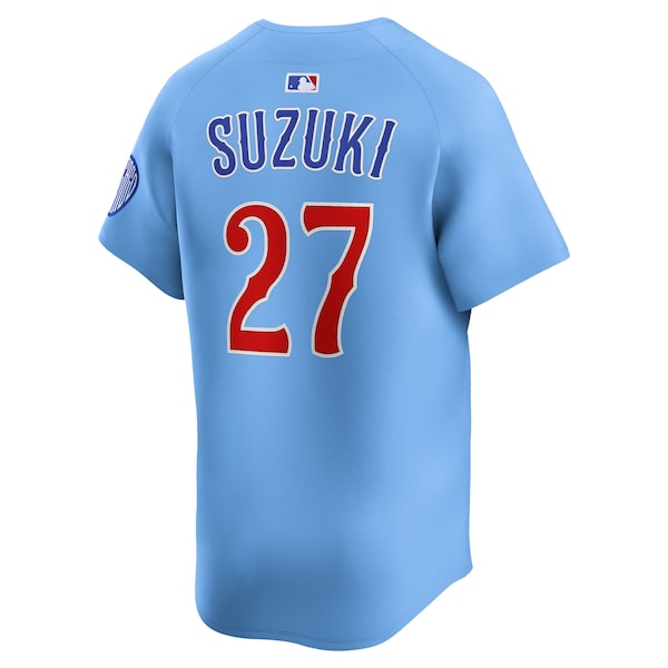 Seiya Suzuki Chicago Cubs Nike 2nd Alternate Limited Player Jersey - Royal - Image 3