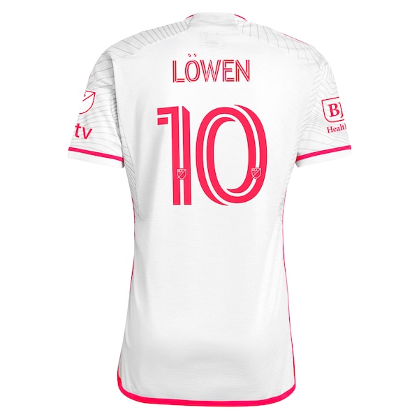 Eduard L?wen St. Louis City SC adidas 2024 The Confluence Kit Authentic Player Jersey - White - Image 3