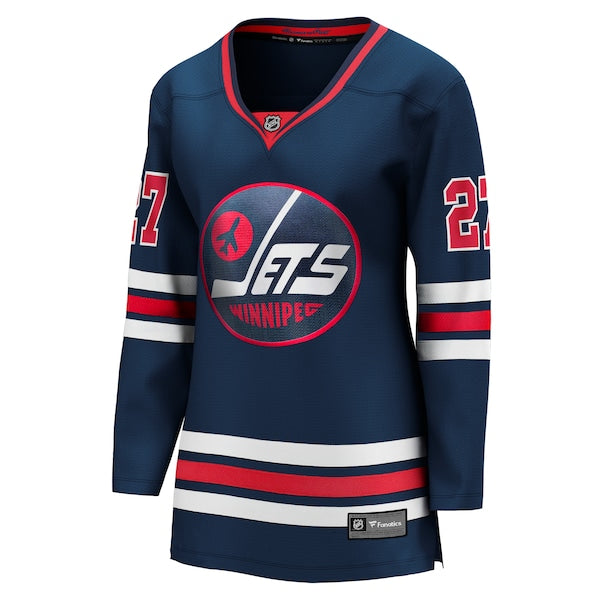 Nikolaj Ehlers Winnipeg Jets Women's Premier Breakaway Player Jersey - Navy - Image 2