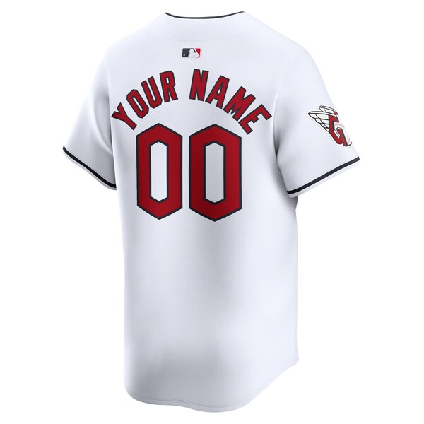 Cleveland Guardians Nike Youth Home Limited Custom Jersey - White - Image 2