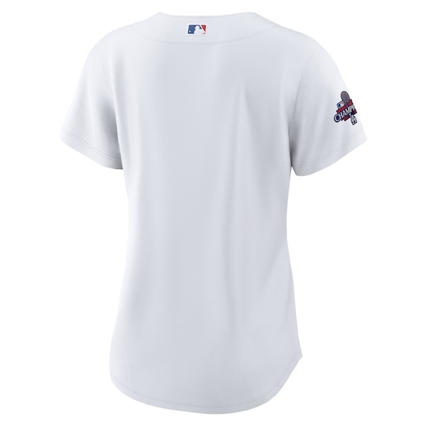 Los Angeles Dodgers Nike Women's 2024 World Series Champions Home Replica Jersey - White - Image 4