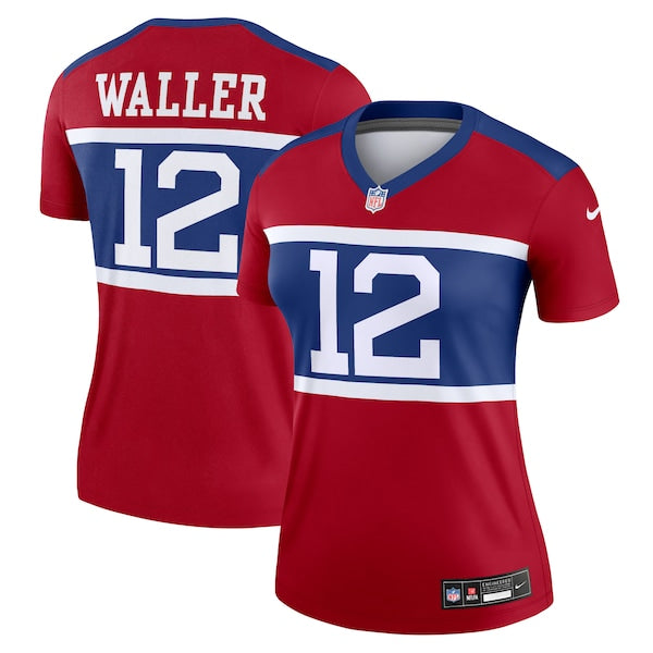 Darren Waller New York Giants Nike Women's Alternate Legend Player Performance Top - Red