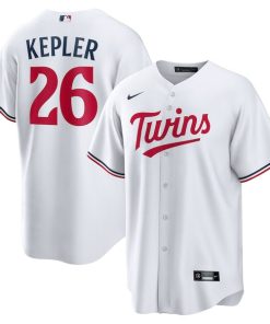 Max Kepler Minnesota Twins Nike Home Replica Player Logo Jersey - White
