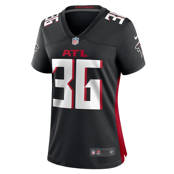 Harrison Hand Atlanta Falcons Nike Women's Game Jersey - Black - Image 2